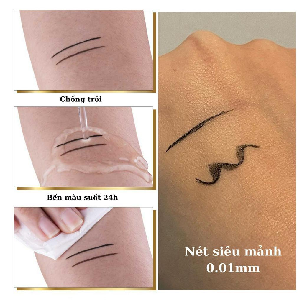 [NongChat Thái Lan] Bút Kẻ Mắt Browit Ultra Fine Eyeliner Siêu Mảnh 0.01mm Dễ Kẻ, Không Lem Không Thấm Nước - Wincy Mart