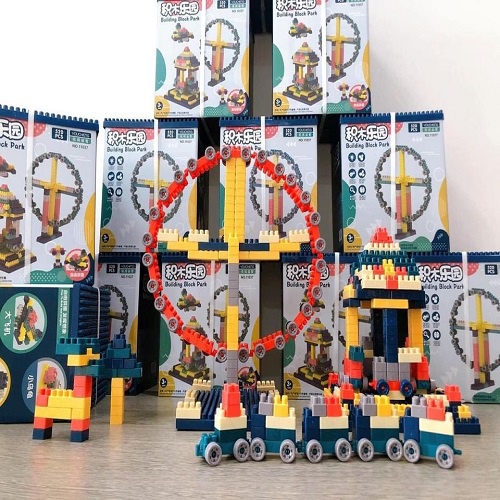 BỘ ĐỒ CHƠI LẮP GHÉP LEGO 520 CHI TIẾT CHO BÉ