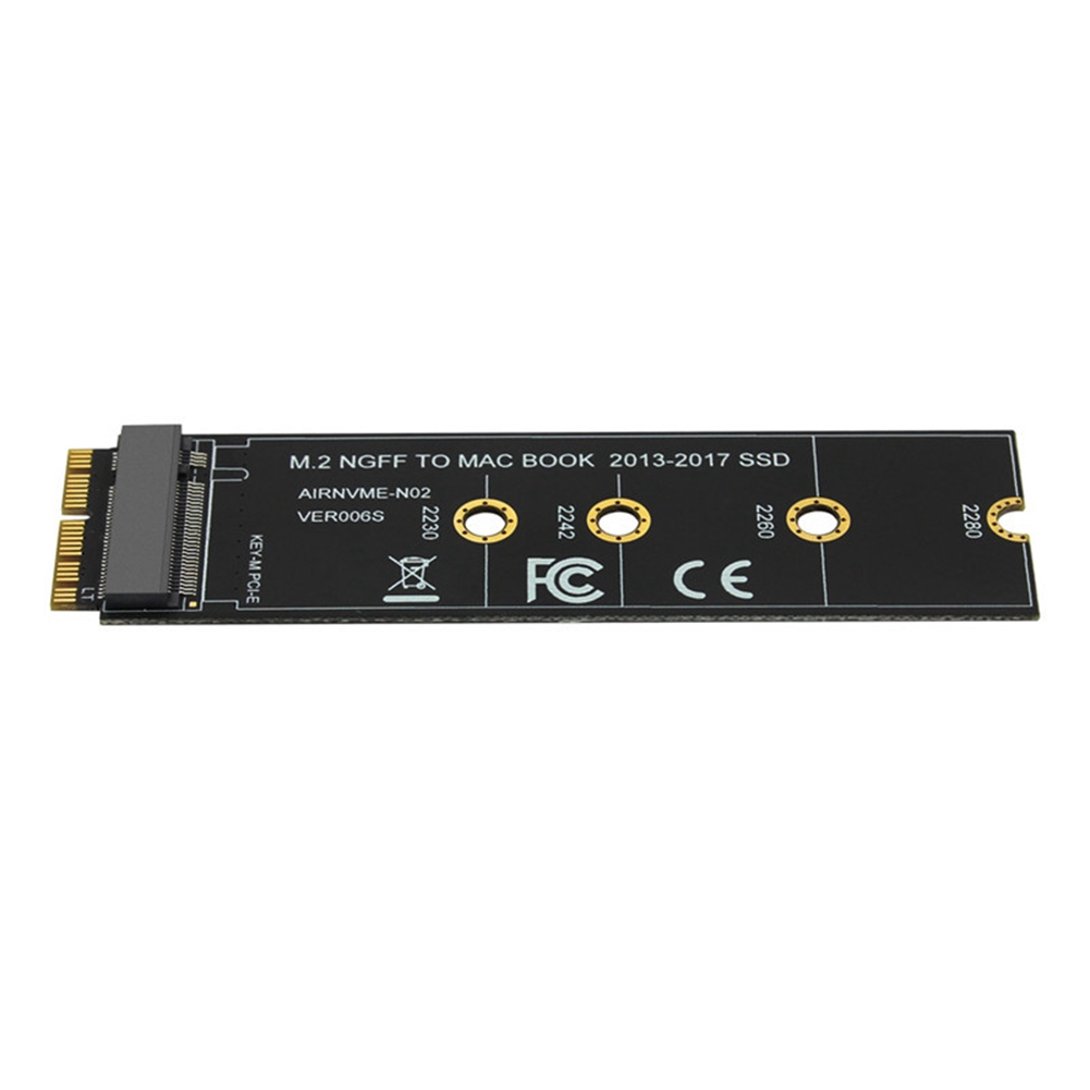 Thẻ Chuyển Đổi Tốc Độ Nhanh M.2 Ngff Sang Nvme Ssd Cho Macbook 13-17