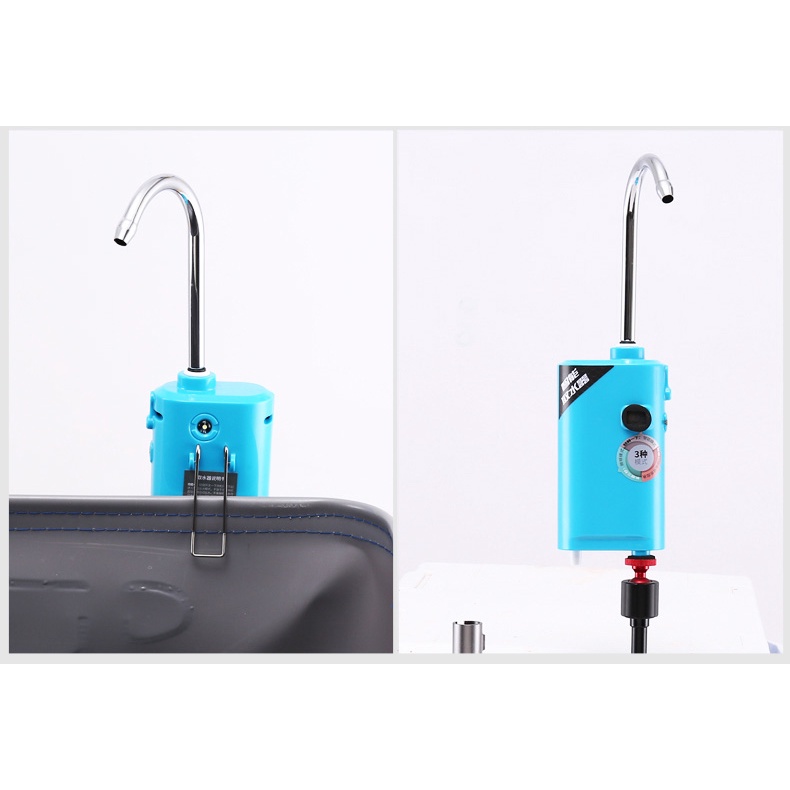 Máy Bơm Đa Năng 3in1 - Tạo Oxy Câu Cá Di Động, Bơm Nước Cảm Ứng, Đèn Chiếu Sáng - CỔNG SẠC USB