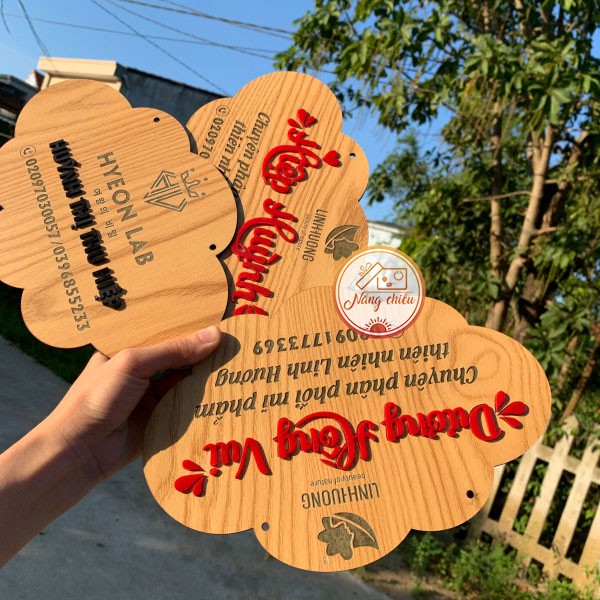Bảng hiệu gỗ Decor treo shop - Bảng hiệu gỗ thiết kế theo yêu cầu - Bảng gỗ chụp ảnh