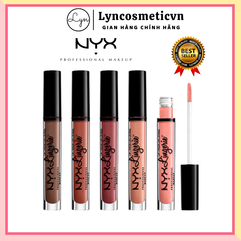 Son kem lì Nyx Lingerie Liquid Lipstick