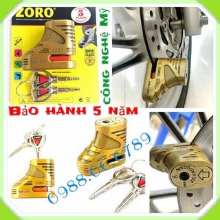 Khóa đĩa xe máy zoro ⚡free ship⚡công nghệ mỹ-khóa đĩa xe máy chống trộm,ổ khoá gắn đĩa xe,ổ khóa chống trộm xe