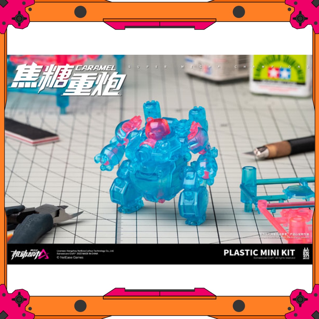 Mô hình lắp ráp Earnest Core Mini Kit Super Mecha Champions Caramel - Clear ver.