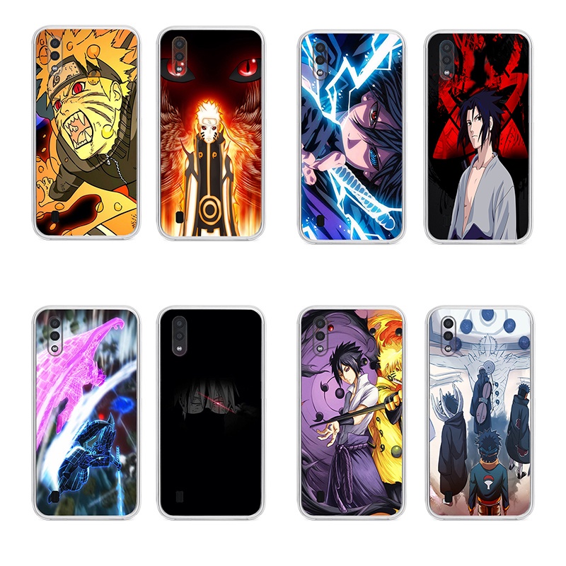 Ốp điện thoại TPU mềm in hình Anime Naruto cho Samsung Galaxy A82 M01 A7 A5 A3 A6s Duos 2017