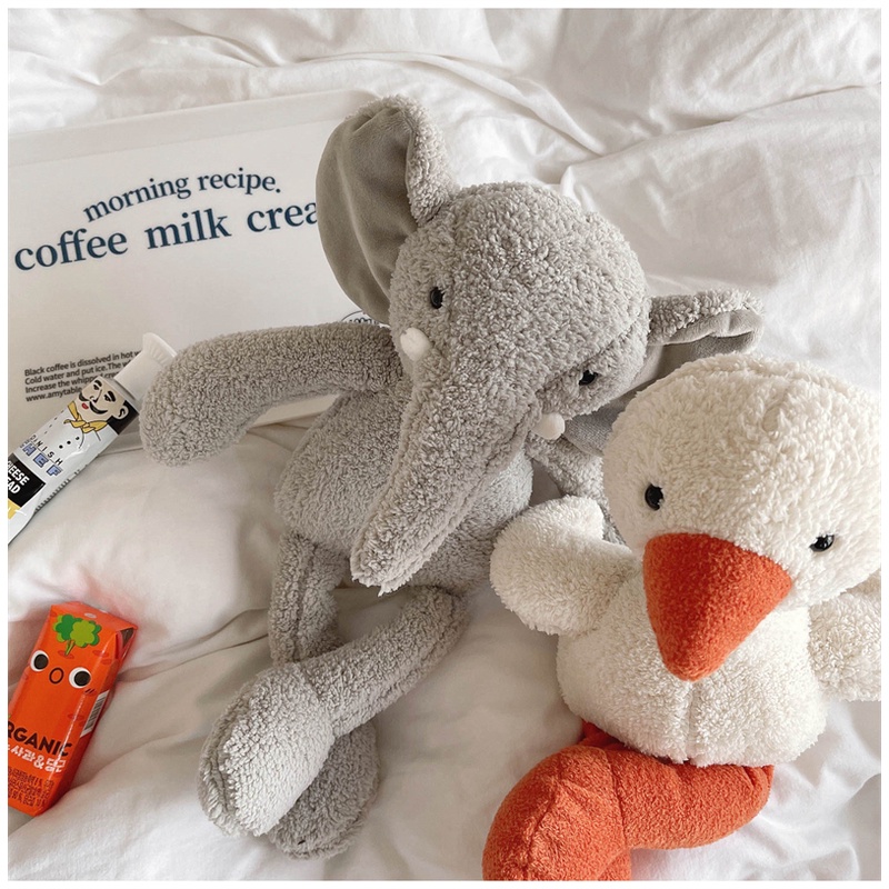 Đồ chơi nhồi bông Dài 40cm Hình Động Vật Dễ Thương Cho Bé