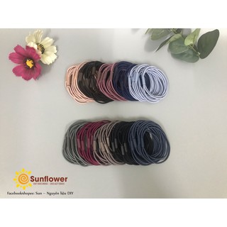 Set 5 chun ba sợi trơn