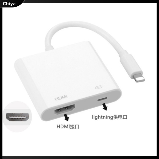 Cáp ChuyểN ĐổI MáY ChiếU Sang HDMI Cho IPhone