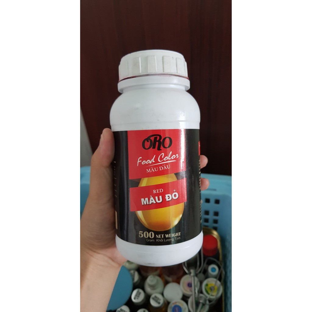 màu làm bánh_đỏ