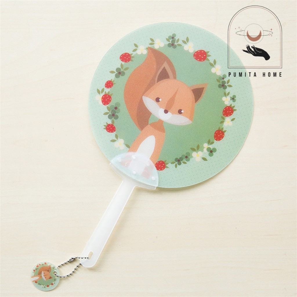 Quạt Cầm Tay Mini Làm Bằng Nhựa Ngộ Nghĩnh Có Nhiều Mẫu Mã Dễ Thương