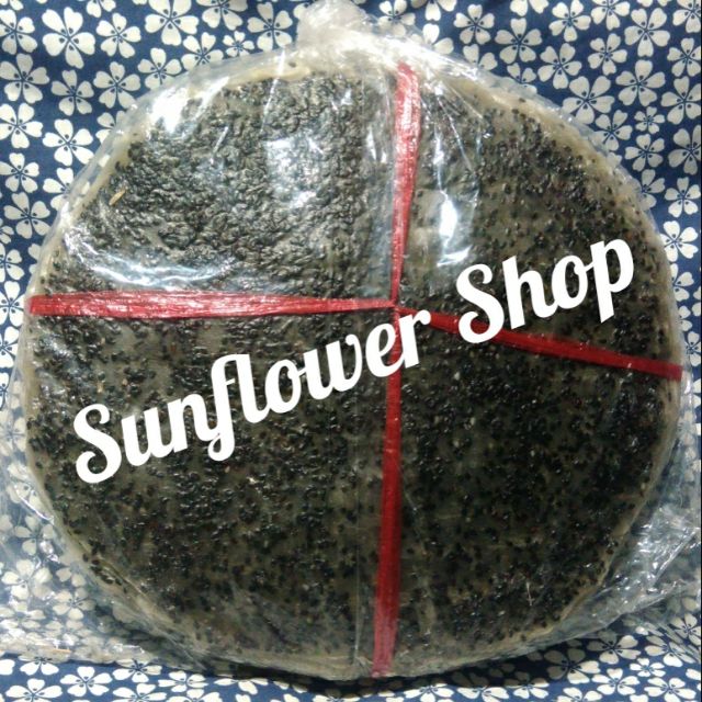 Bánh tráng gạo mè đen (lạt -ĐẶT BIỆT) Sunflower handmade ( size 22cm-20 cái- bánh sống)