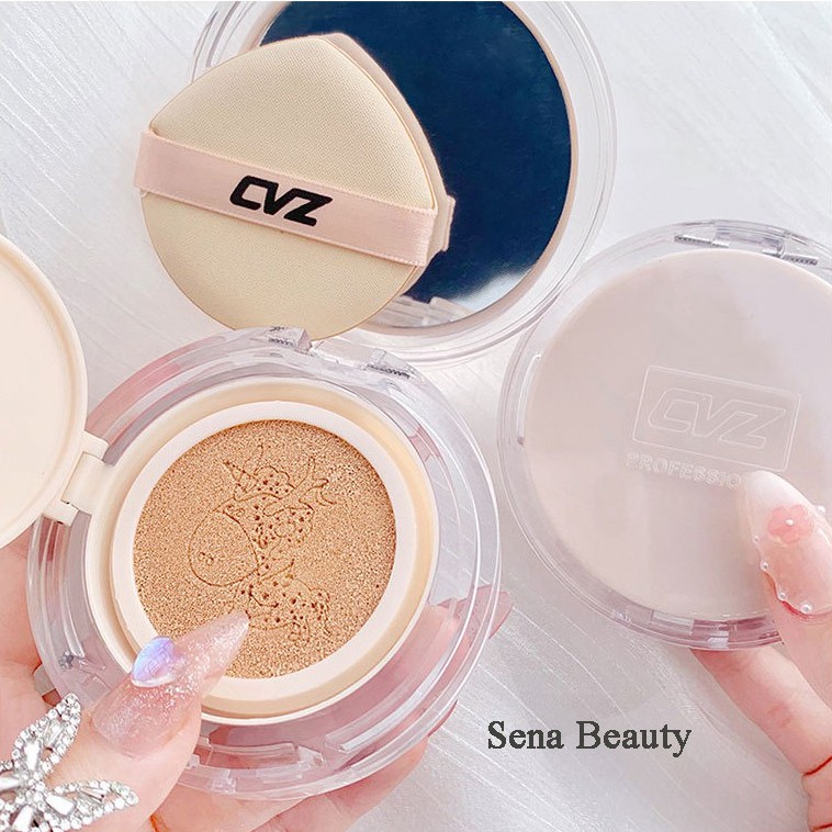 Phấn nước cushion che khuyết điểm trong suốt CVZ Professional Senabeauty