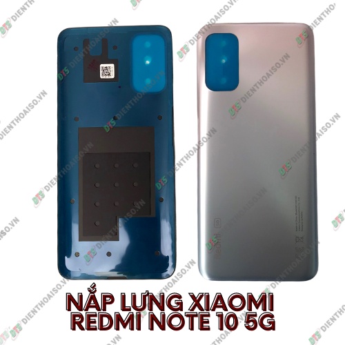 Nắp lưng xiaomi redmi note 10 5g xanh lá , xám , bạc