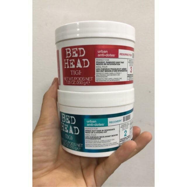 KEM Ủ HẤP TÓC TIGI BED HEAD URBAN ANTI DOTES RECOVERY TREATMENT 200G NHẬP KHẨU CHÍNH HÃNG - 4622