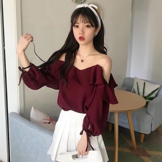Áo trễ vai ulzzang