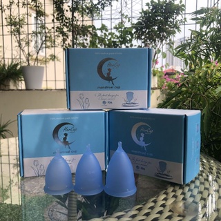 Cốc nguyệt san Hercup ( kèm đầy đủ phụ kiện)