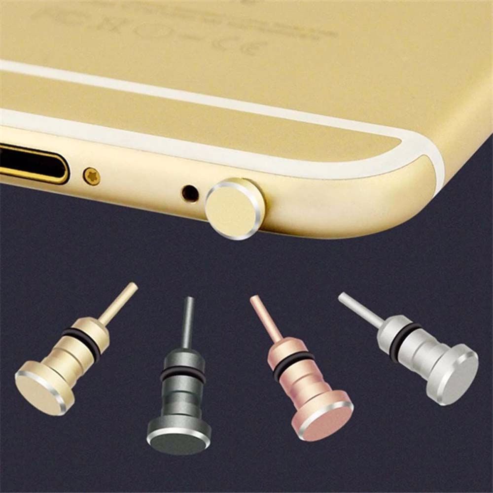 Dụng cụ ghim mở ngăn để card sim 3.5mm chống bụi cho điện thoại
