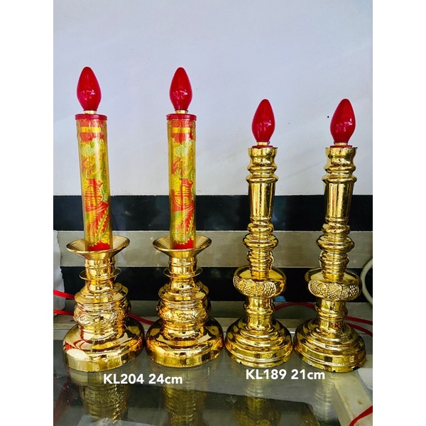 Đèn thờ lư cầy, đèn thờ cây nến