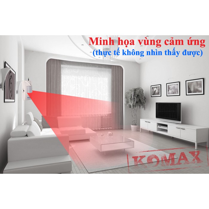 TRUNG TÂM CHỐNG TRỘM T80 - có pin dự phòng dùng công tắc từ và mắt hồng ngoại báo động