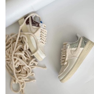 Giày thể thao Air Force 1 Dây Thừng AF1 Dây Thừng nam nữ cao cấp Hothit 2022