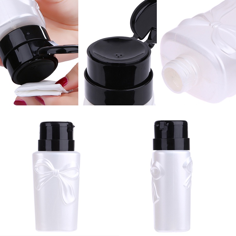 Bình Đựng Nước Rửa Móng Tay Bằng Acrylic Dung Tích 200ML