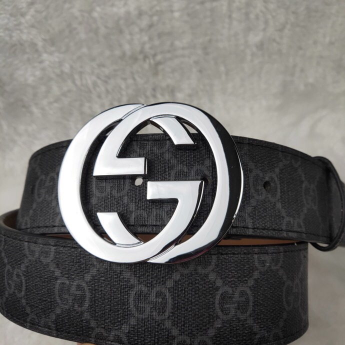 GUCCI Thắt Lưng Da Thời Trang Dành Cho Nam