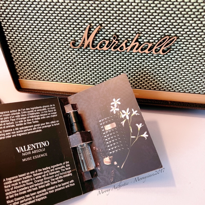 Vial mẫu thử nước hoa nam nữ  VALENTINO Noir Absolu Musc Essence EDP vial 1.5ml edp