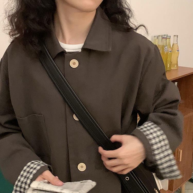 onmall Áo khoác tay dài thanh lịch thời trang dành cho nữ | BigBuy360 - bigbuy360.vn