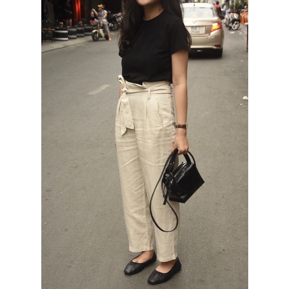 DE PLAGE - QUẦN TIE LINEN