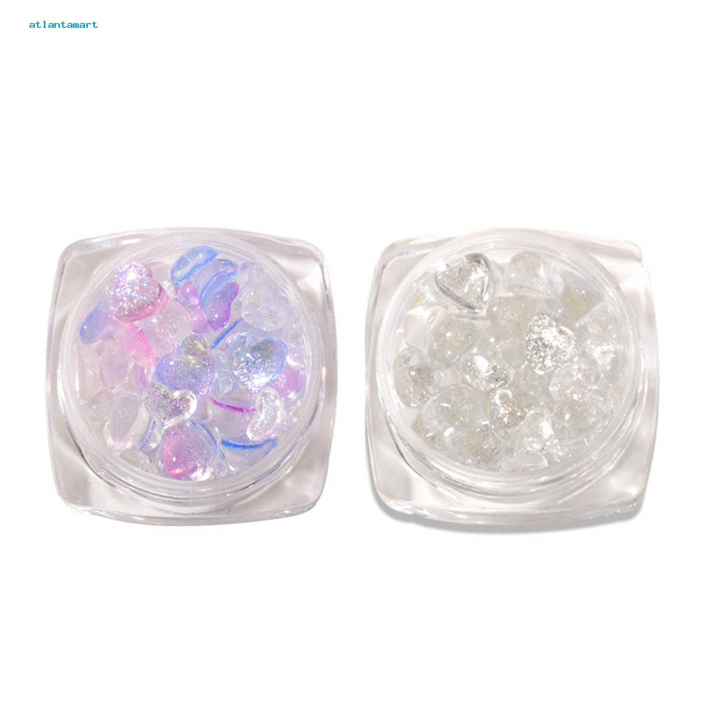 Atl| Phụ Kiện Trang Trí Móng Tay Hình Trái Tim 3D Xinh Xắn