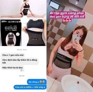 ĐAI NỊT GIẢM MỠ BỤNG SALUA HÀN QUỐC