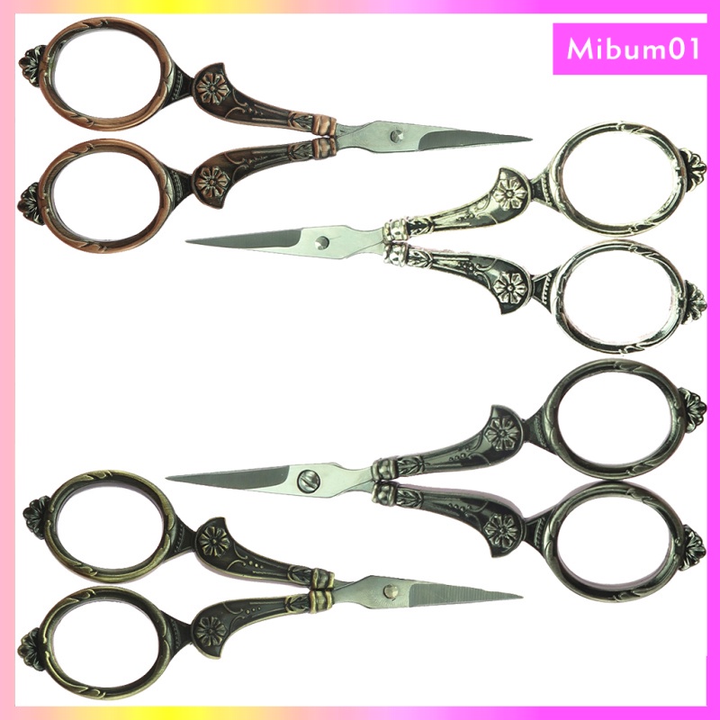 Kéo Làm Đầm Vintage Châu Âu Bằng Thép Không Gỉ Chất Lượng Cao Dùng Để May Vá DIY