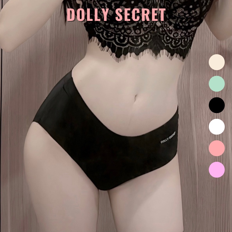 Quần lót su DOLLY SECRET lụa không đường may chống lộ viền QL064