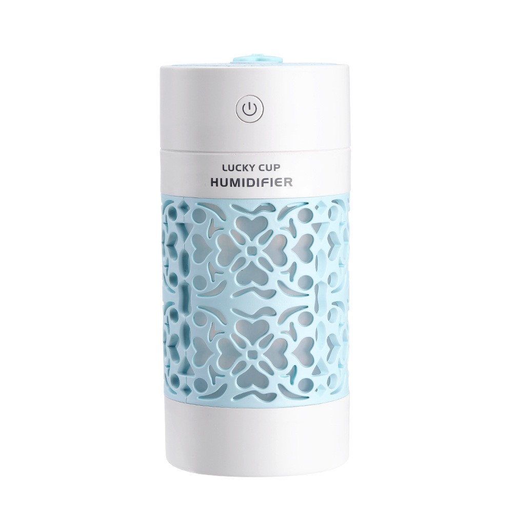 Máy tạo độ ẩm Freeship máy tạo ẩm không khí sạc USB có đèn Lucky Cup Humidifier