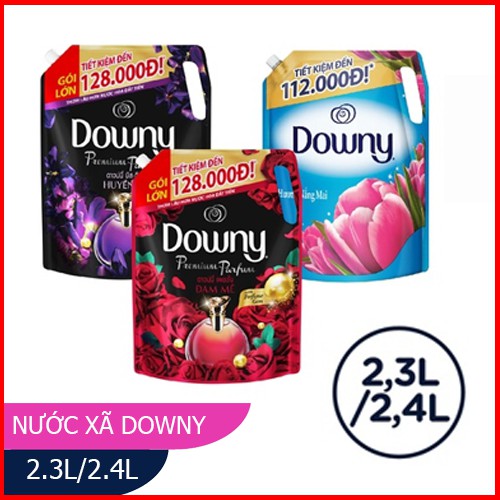 Nước Xả vải DownyTúi 2.2L/2.3L Hương Nước Hoa