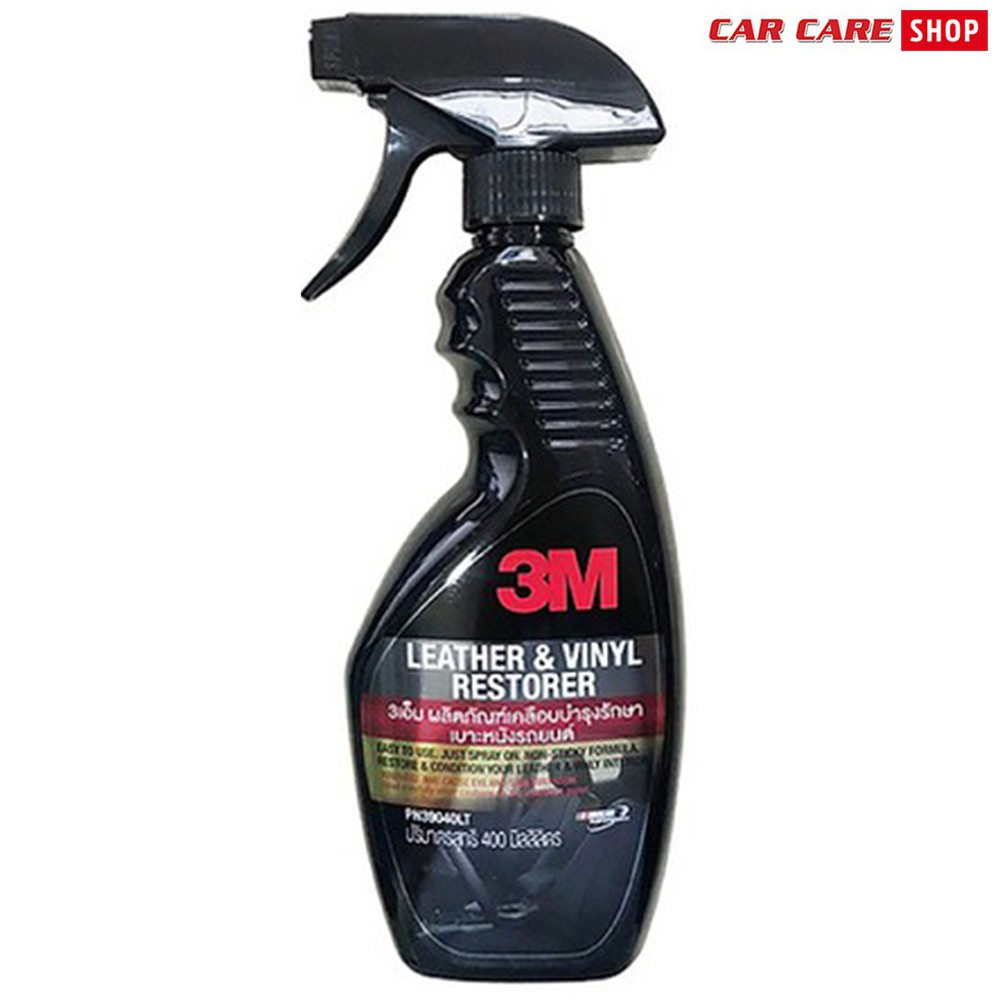 Làm Sạch Và Bảo Dưỡng Da Nhựa Nội Thất 3M Leather And Vinyl Restorer 400ml