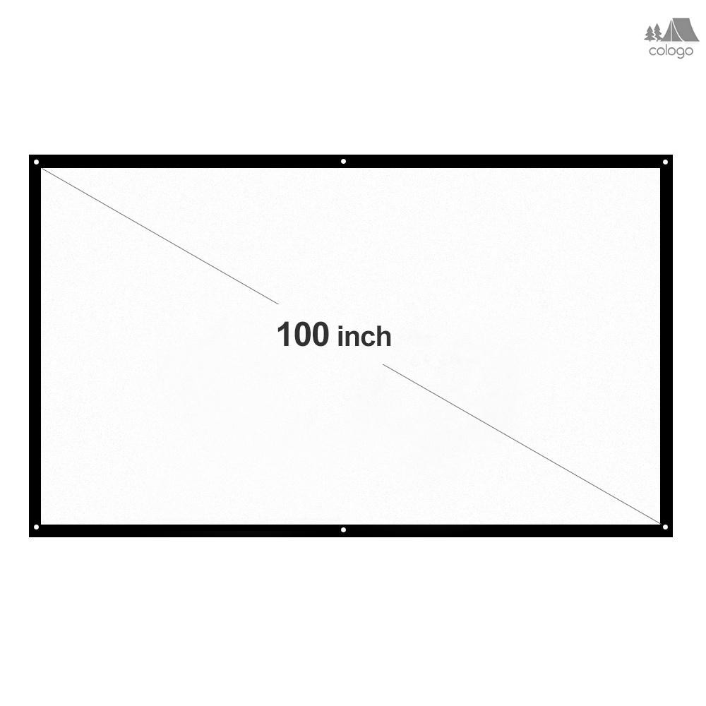 Màn Hình Máy Chiếu 100'' Hd 16:9 Dacron 100 Inch