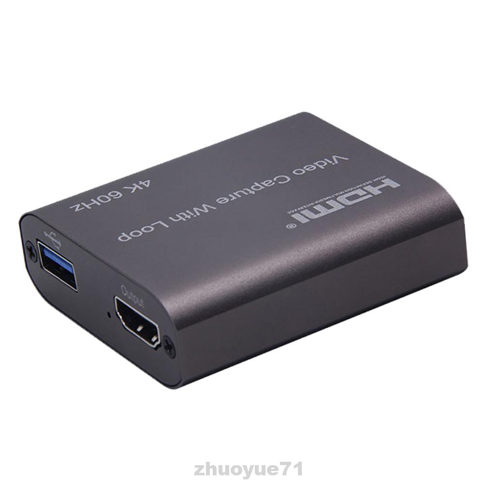 Portable HD 1080P Broadcasting Recording Live Streaming Online Teaching USB3.0 HDMI Video Capture Card
