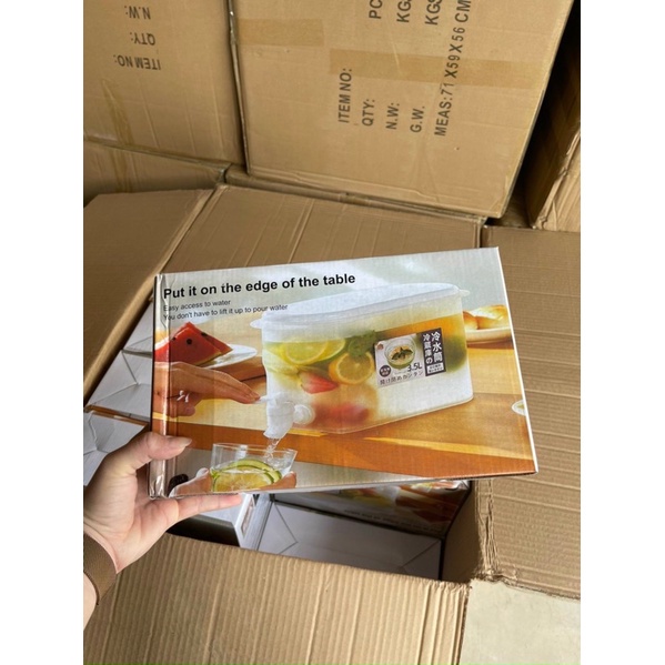 Bình Nước Để Tủ Lạnh Đựng Thức Uống Tiện Dụng 3.5 Lít