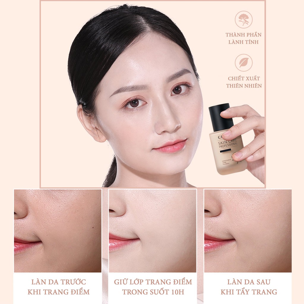 Kem Nền Che Khuyết Điểm CIYAOO 💝FREESHIP💝 Cho Da Dầu Dưỡng Ẩm Lâu Trôi 30ml | BigBuy360 - bigbuy360.vn