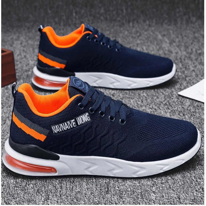 GÌAY THỂ THAO Sneakers MẦU GHI VẢI THOÁNG KHÍ ĐẾ ĐÚC NGUYÊN KHỐI k2025
