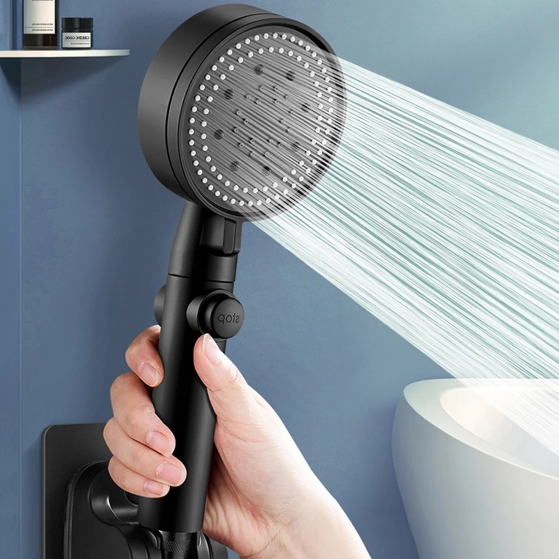Đầu Vòi Hoa Sen Áp Suất Cao 5 Chế Độ Điều Chỉnh Được Tiết Kiệm Nước Cho Nhà Tắm