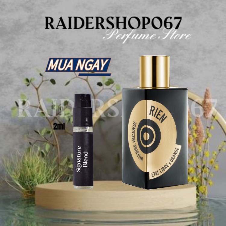 Nước hoa Etat Libre d'Orange RIEN INTENSE INCENSE (2ml/5ml/10ml)