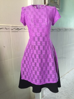 Áo Dài Cách Tân - Ren Cao Cấp