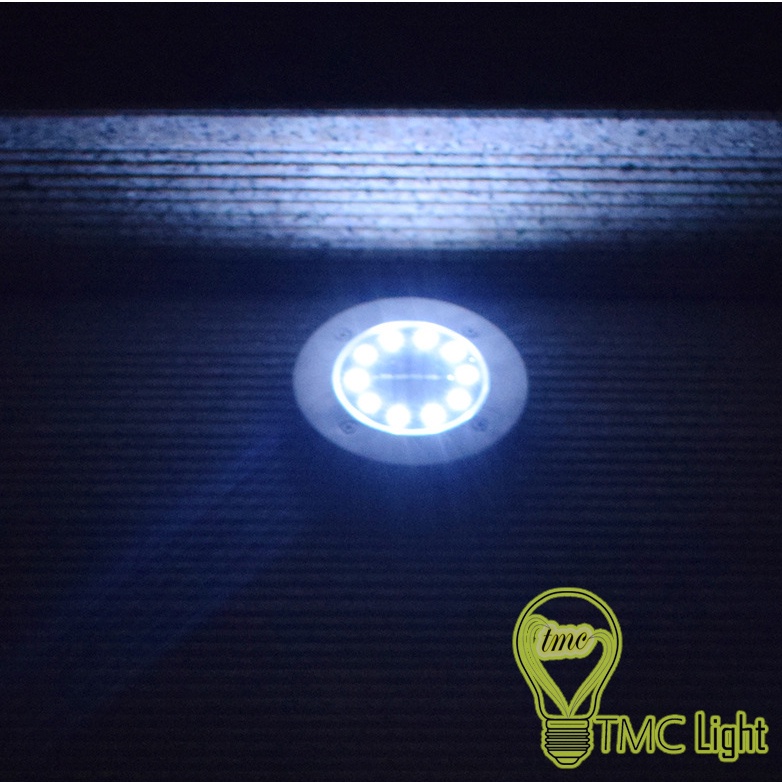 Đèn sân vườn, đèn led năng lượng mặt trời T44 - TMC Store trang trí cầu thang góc cây sân thượng sang trọng