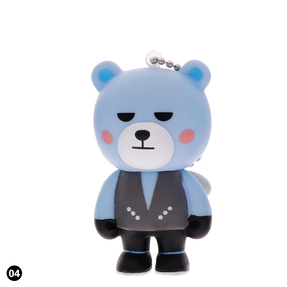 Dễ thương KPOP BIGBANG Chàng trai Điện thoại di động Keychain Mặt dây chuyền Phụ kiện Đồ chơi Quà tặng