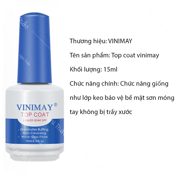 Top bóng Vinimay 15ml