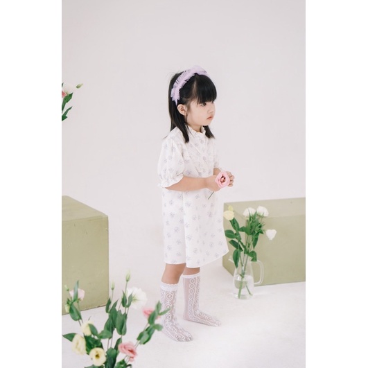 [Mã BMLT35 giảm đến 35K đơn 99K] Váy FLEUR hoa nhí thiết kế cho bé gái P'ti chou