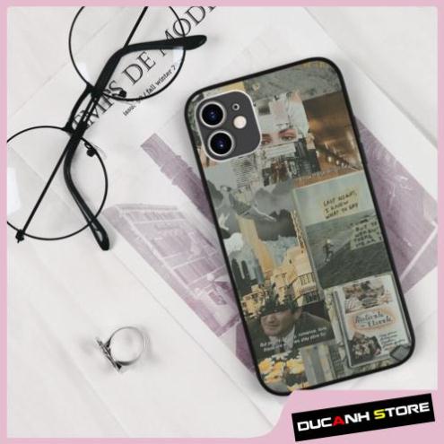 Ốp lưng iphone hình california  collage art pop art viền vuông  cho các dòng SAMSUNG PAP20210984