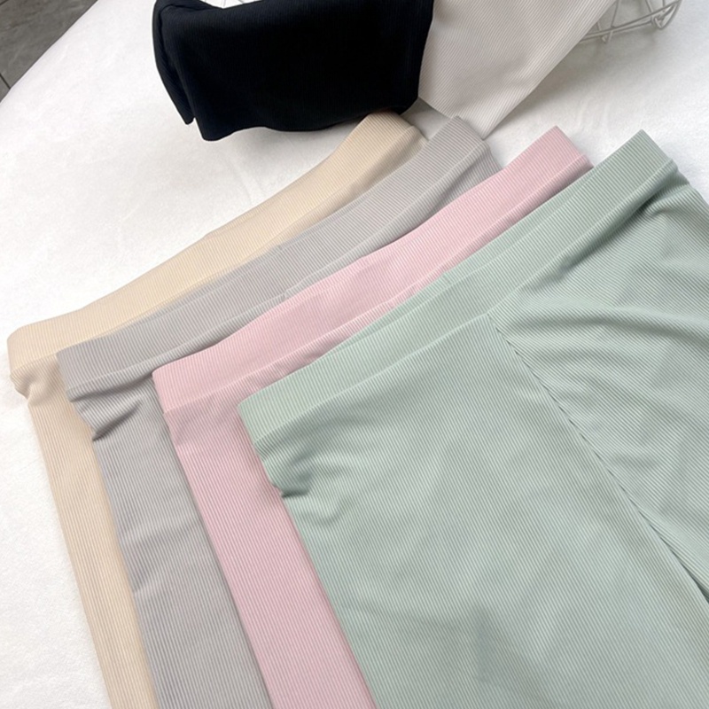 Quần Sooc Mỏng Lưng Cao Ôm Hông Mềm Mại Thoáng Khí Thân Thiện Với Làn Da Dành Cho Bạn Nữ